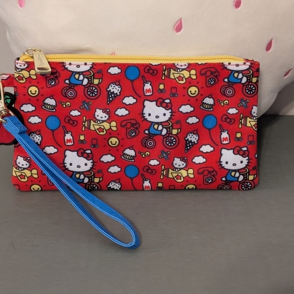 Sanrio Loungefly Red and Yellow Hello Kitty Pouch - Picture 5 of 5
